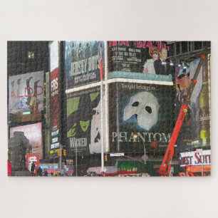 Quebra-cabeça Luzes de Nova Iorque Times Square City