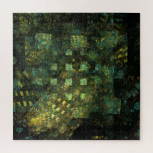 Quebra-cabeça Luzes na Abstrato Art da cidade