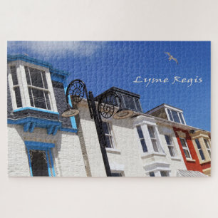Quebra-cabeça Lyme Regis, Edifícios Seafront.