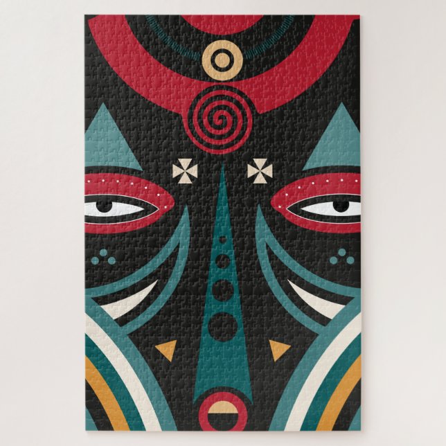 Quebra-cabeça Maasai Warrior (Vertical)