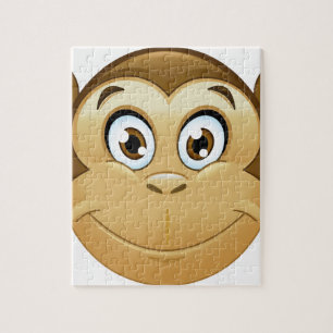Quebra-cabeça macaco emoji