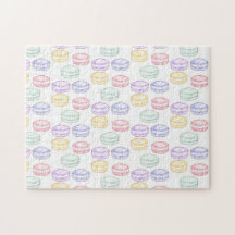 Macarões Franceses com Aquarela