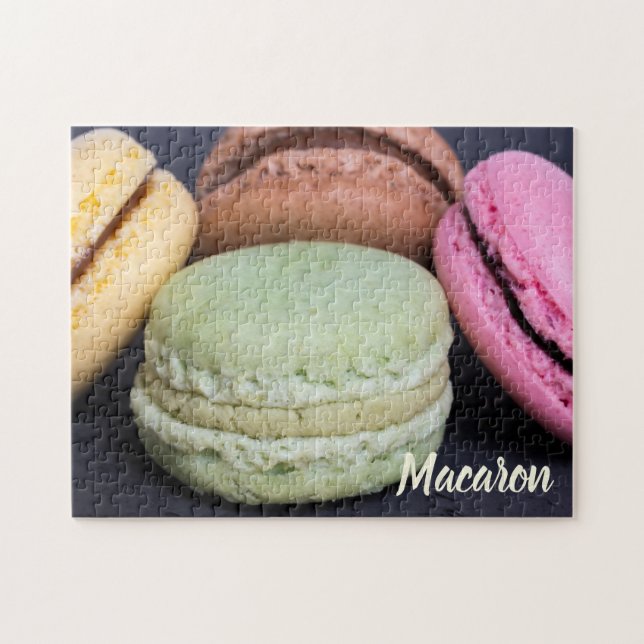 Quebra-cabeça Macaron Pestris para presente de dente doce (Horizontal)
