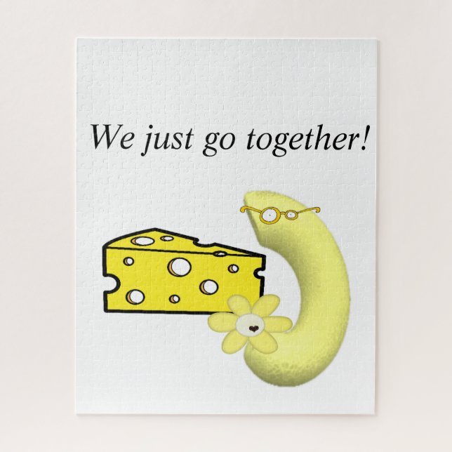 Quebra-cabeça Macaroni & Queijo (Vertical)