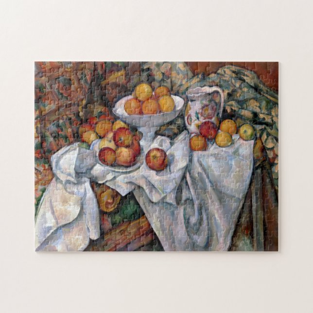 Quebra-cabeça Maçãs e Laranjas, Paul Cezanne, 1895-1900 (Horizontal)