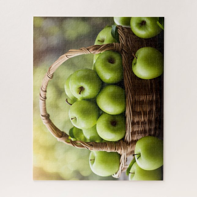 Quebra-cabeça Maçãs Granny Smith (Vertical)