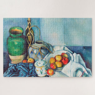 Quebra-cabeça Maçãs, Potes e garrafas de Paul Cézanne
