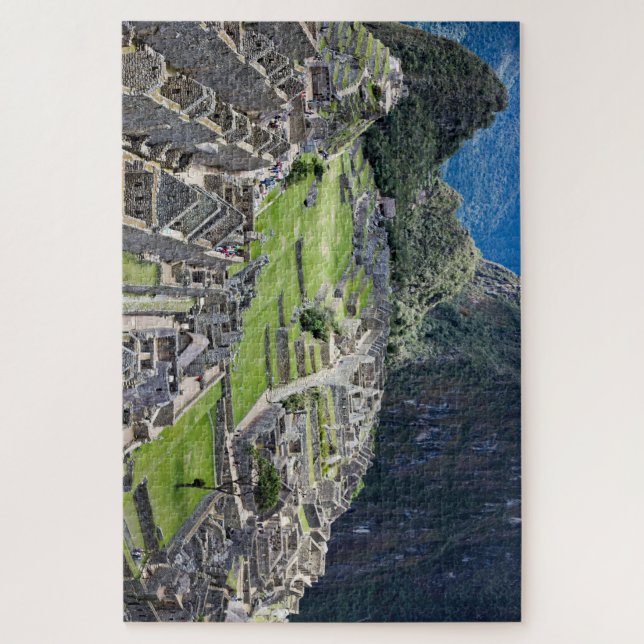 Quebra-cabeça Machu Picchu (de perto) (Vertical)