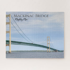 Quebra-cabeça Mackinac Bridge MI, o poderoso Mac