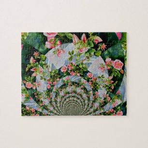 Quebra-cabeça Mackinac Rosa mandala