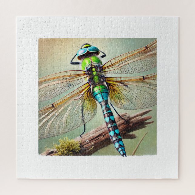 Quebra-cabeça Macromia Dragonfly 200924IREF242 - Watercolor (Vertical)