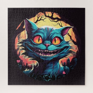 Quebra-cabeça Mad Cheshire Cat Alice no País das Maravilhas