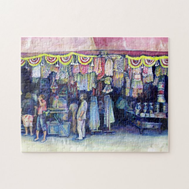 Quebra-cabeça Mad Man on Market and Main, Singapura (Horizontal)