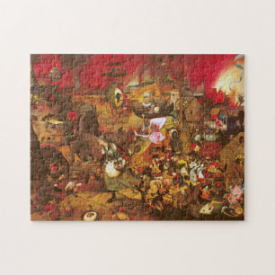 Quebra-cabeça Mad Meg (Dull Gret), Pieter Bruegel