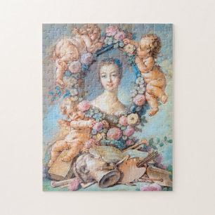 Quebra-cabeça Madame de Pompadour François Boucher