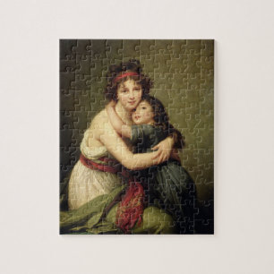 Quebra-cabeça Madame Vigee-Lebrun e sua filha