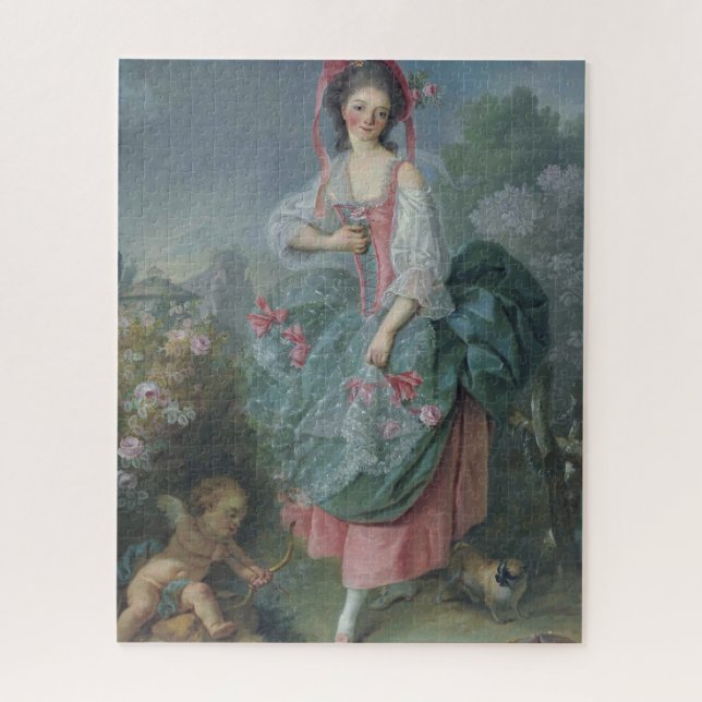 Quebra-cabeça Mademoiselle Guimard (por Jacques-Louis David) (Vertical)