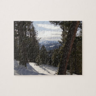 Quebra-cabeça Madison Mountain em inverno em Montana