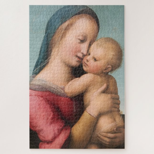 Quebra-cabeça Madona e Menino (Vertical)