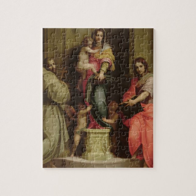 Quebra-cabeça Madonna dos Harpies, 1517 (óleo no painel) (Vertical)