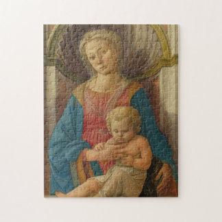 Quebra-cabeça Madonna e Child Fra Filippo Lipp Painting