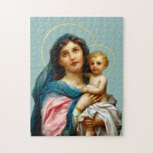 Quebra-cabeça Madonna e Criança