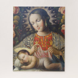 Quebra-cabeça Madonna e Criança