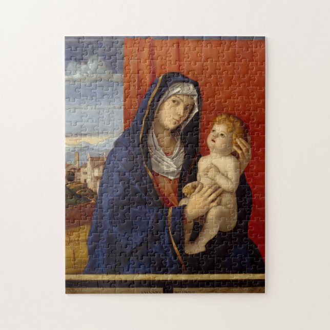 Quebra-cabeça Madonna e criança, cerca de 1485 (Vertical)