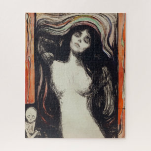 Quebra-cabeça Madonna Edvard Munch