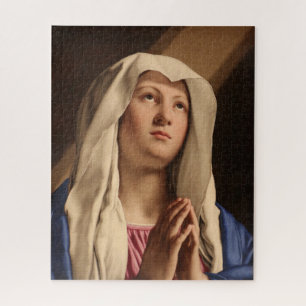 Quebra-cabeça Madonna Praying (Virgem Maria) (Arte Cristã)