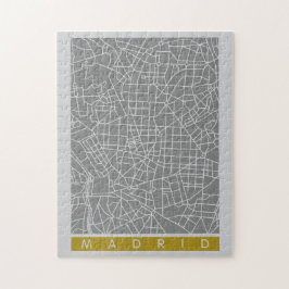 Quebra-cabeça Madrid map