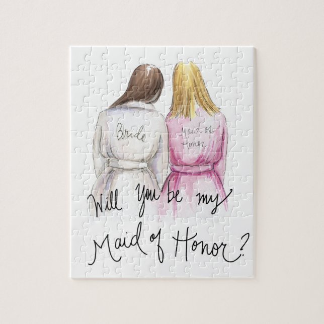 Quebra-cabeça Madrinha de casamento? Empregada doméstica longa (Vertical)