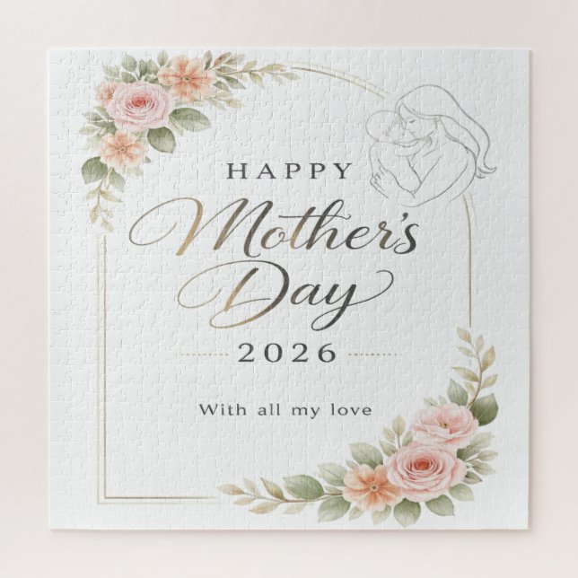 Quebra-cabeça Mãe (Vertical)