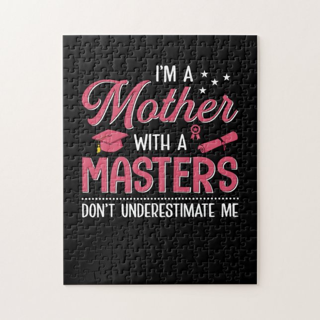 Quebra-cabeça Mãe Arte Mãe Com Um Mestre (Vertical)
