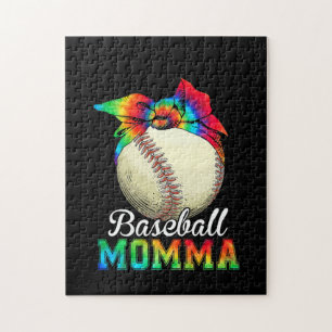 Quebra-cabeça Mãe Baseball Momma Birthday