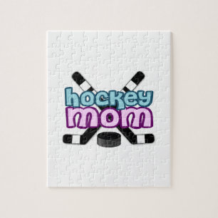 Quebra-cabeça Mãe de Hockey