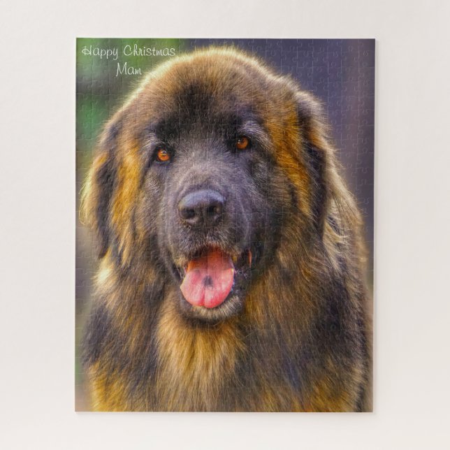 Quebra-cabeça Mãe de Natal. (Vertical)