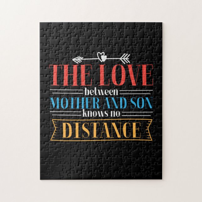 Quebra-cabeça Mãe Deu O Amor Entre Mãe E Filho (Vertical)