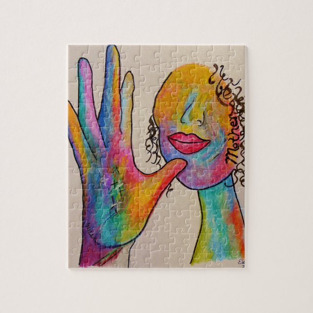 Quebra-cabeça Mãe do ASL (Vertical)