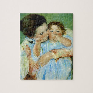 Quebra-cabeça Mãe e criança por Mary Cassat