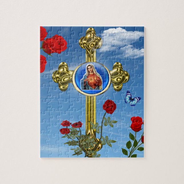 Quebra-cabeça Mãe Maria (Vertical)