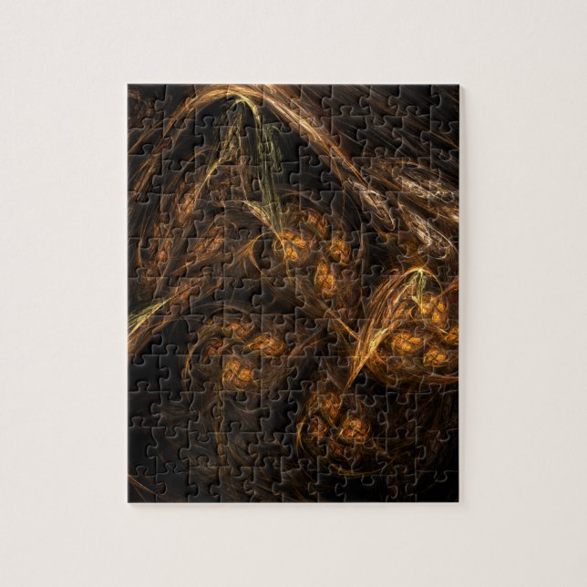 Quebra-cabeça Mãe Terra Abstrato de Arte (Vertical)