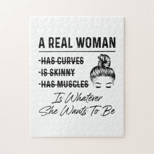 Quebra-cabeça Mãe Uma Mulher Real Aniversário