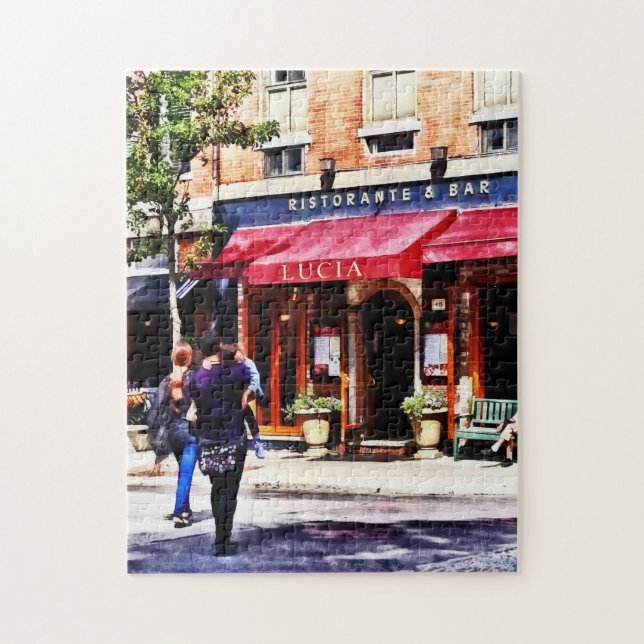 Quebra-cabeça Mães de Boston - Extremidade Norte de Hanover Stre (Vertical)