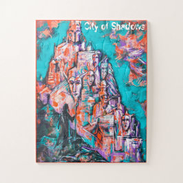 Quebra-cabeça Mage & The City of Shadows Fantasy Art