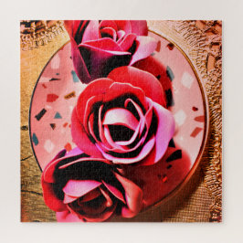 Quebra-cabeça Magenta Blooms