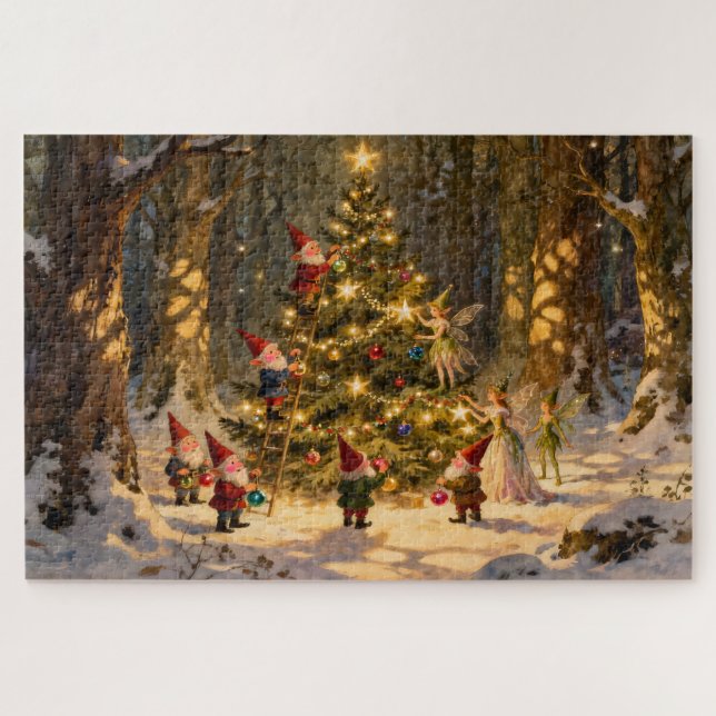 Quebra-cabeça Magia de Natal  (Horizontal)