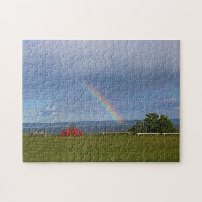 Quebra-cabeça Mágica que derrama no oceano (Horizontal)