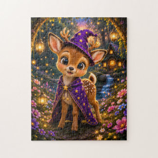 Quebra-cabeça Magical Baby Deer Wizard Jigsaw Puzzle