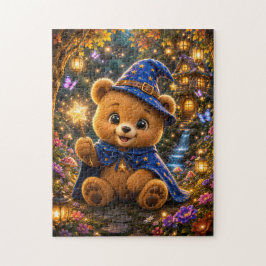 Quebra-cabeça Magical Bear Wizard Jigsaw Puzzle